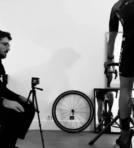 Réglage de la position du cycliste